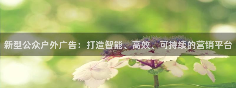 杏宇平台代理多少钱一次：新型公众户外广告：打造智能、高效、可持续的营销平台