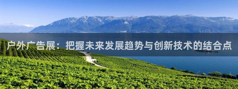 杏宇平台测速链接：户外广告展：把握未来发